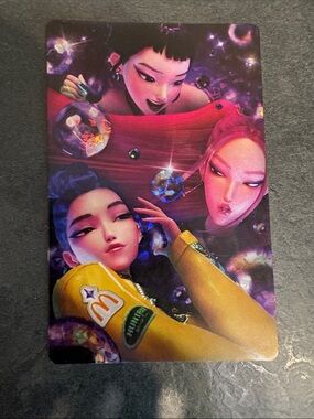 K-Pop Demon Hunters Huntrix group holographic card